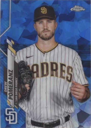 2020 Topps Chrome Update Series Sapphire Edition - Drew Pomeranz #U-32