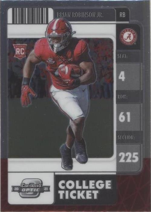 2022 Panini Chronicles Draft Picks Brian Robinson Jr #9