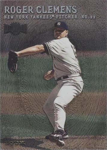 2000 Skybox Metal - Roger Clemens #186