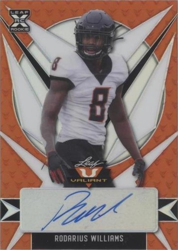 2021 Leaf Valiant Rodarius Williams #BA-RW2