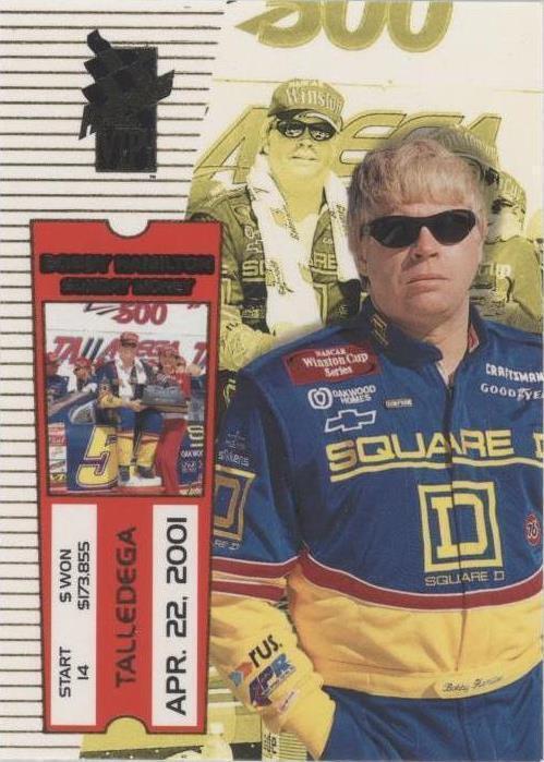2001 Press Pass VIP - Bobby Hamilton #25