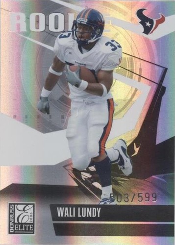 2006 Donruss Elite Wali Lundy #222