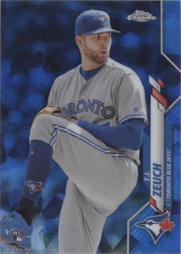 2020 Topps Chrome Sapphire Edition - T.J. Zeuch #407