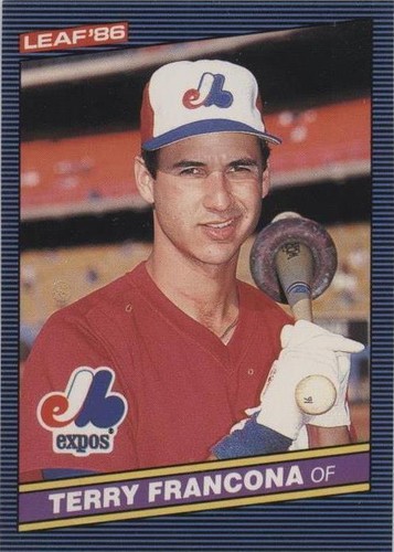 1986 Leaf Canadian - Terry Francona #191