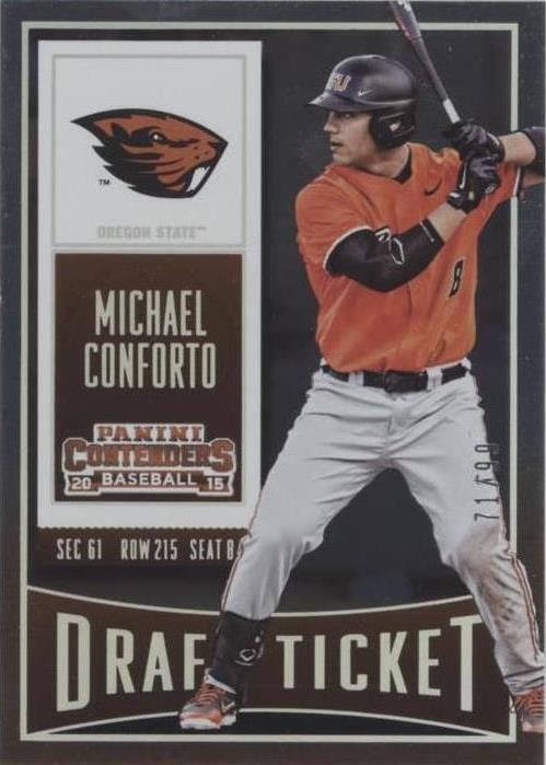2015 Panini Contenders - Michael Conforto #70