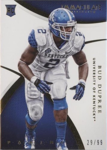 2015 Panini Immaculate Collection Collegiate Bud Dupree #115
