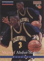 1996 Score Board Basketball Rookies - Shareef Abdur-Rahim #87