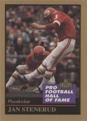 1991 Enor Pro Football Hall of Fame Jan Stenerud #131