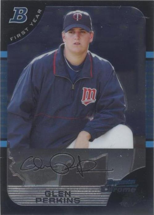 Bowman Chrome 2005 - Glen Perkins #170