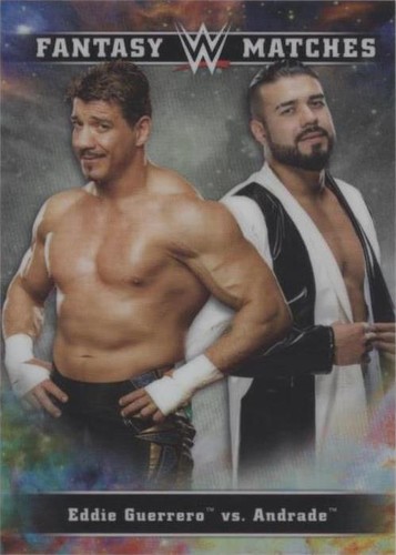 2020 Topps Chrome WWE - Andrade "Cien" Almas Eddie Guerrero #FM-22