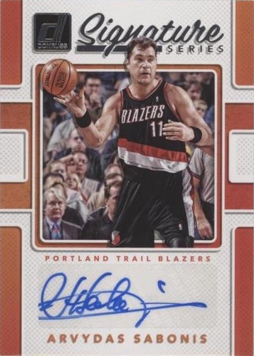 2017-18 Panini Donruss - Arvydas Sabonis #SS-AS
