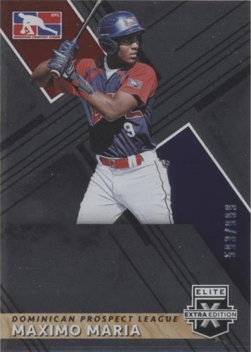 2019 Panini Elite Extra Edition - Maximo Maria #205