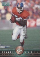 1997 Pro Line Terrell Davis #78