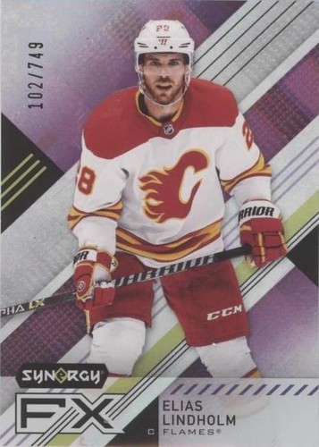 2021-22 Upper Deck Synergy - Elias Lindholm #FX-EL