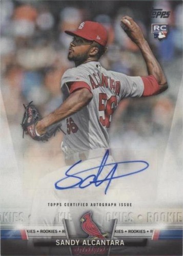 2018 Topps - Sandy Alcantara #SA-SA