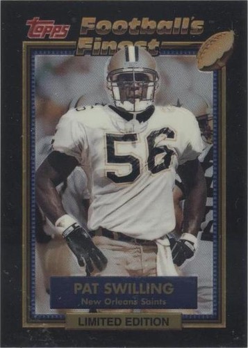 1992 Topps Football's Finest Pat Swilling #28