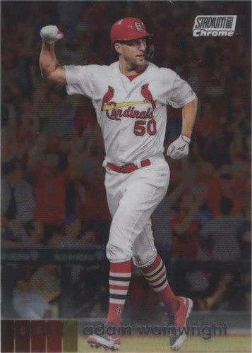 2020 Topps Stadium Club Chrome - Adam Wainwright #142