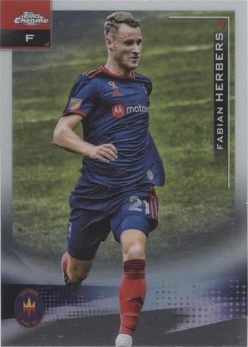 2021 Topps Chrome MLS Fabian Herbers #144