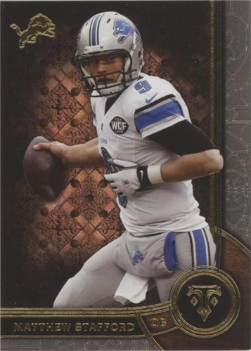 2015 Topps Triple Threads Matthew Stafford #37