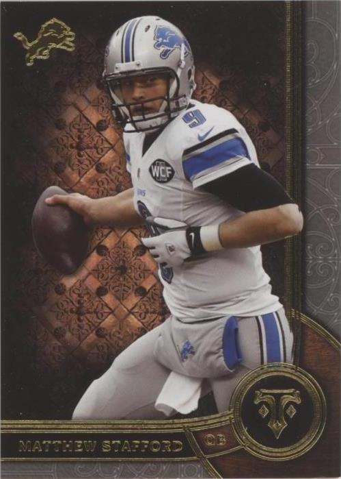 2015 Topps Triple Threads Matthew Stafford #37