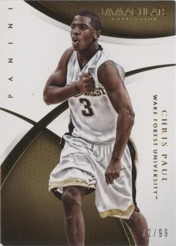 2015 Panini Immaculate Collection Collegiate - Chris Paul #26