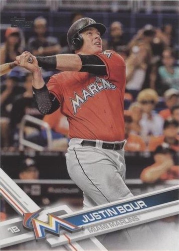 2017 Topps - Justin Bour #594