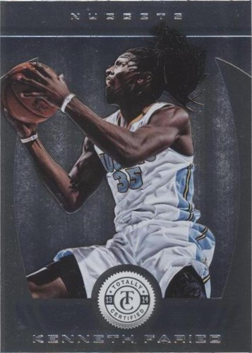 2013-14 Totally Certified - Kenneth Faried #18