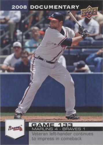 2008 Upper Deck Documentary - Brian McCann #3909