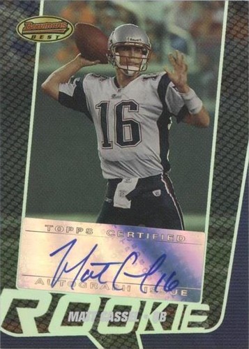 2005 Bowman's Best Matt Cassel #149
