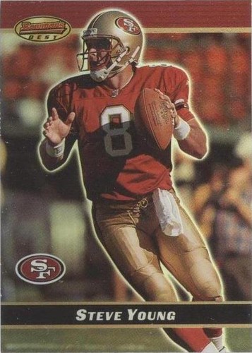 2000 Bowman's Best Steve Young #79