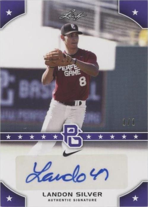 2015 Leaf Perfect Game National Showcase - Landon Silver #PG-LS1
