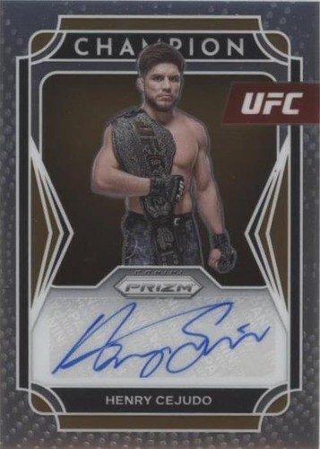 2022 Panini Prizm UFC - Henry Cejudo #CS-HCJ