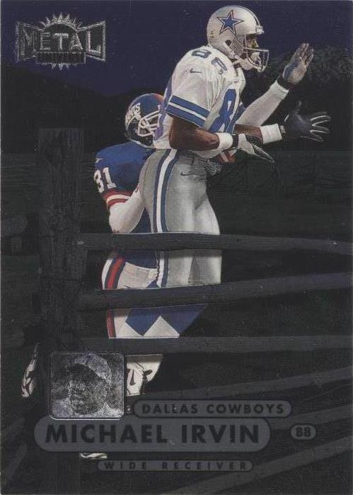 1998 Metal Universe Michael Irvin #65