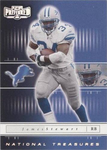 2001 Playoff Preferred James Stewart #68