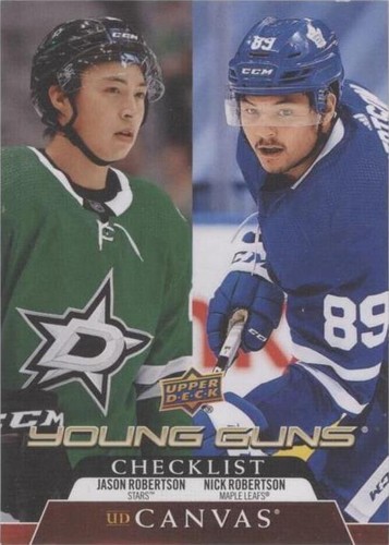 2020-21 Upper Deck - Jason Robertson Nick Robertson #C120