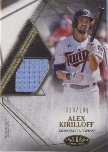 2022 Topps Tier One - Alex Kirilloff #T1R1-AK