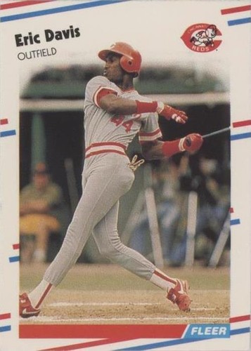 1988 Fleer - Eric Davis #231
