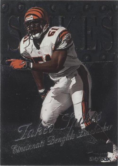 1999 Skybox Metal Universe Takeo Spikes #156