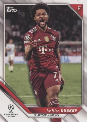 2021-22 Topps UCL Collection Serge Gnabry #163