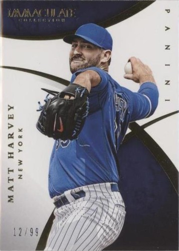 2015 Panini Immaculate Collection - Matt Harvey #45