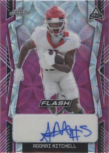 2022 Leaf Flash Adonai Mitchell #BA-AM1