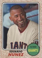 2017 Topps Heritage - Eduardo Nunez #44