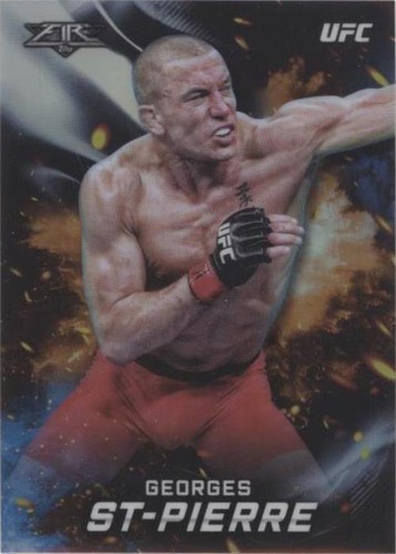 2019 Topps Chrome UFC - Georges St-Pierre #UFCF-GSP