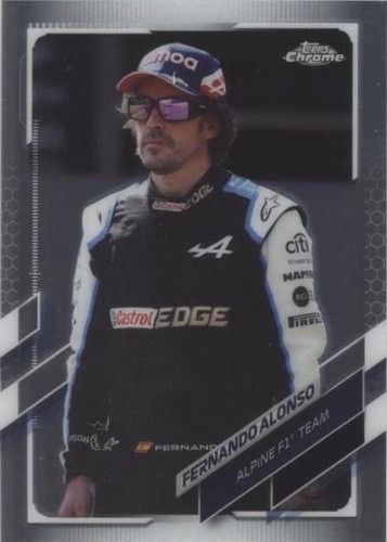 2021 Topps Chrome Formula 1 - Fernando Alonso #38