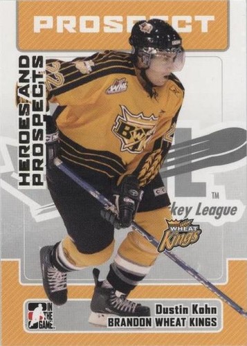 2006-07 In the Game Heroes and Prospects - Dustin Kohn #188