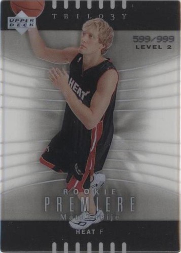 2004-05 Upper Deck Trilogy - Matt Freije #138