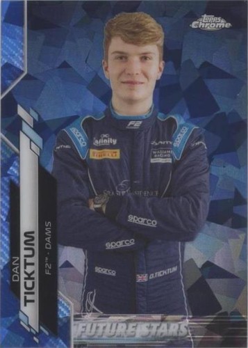 2020 Topps Chrome Sapphire Edition Formula 1 - Dan Ticktum #42