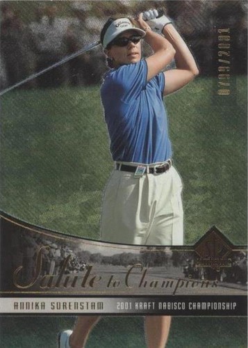 2004 SP Authentic - Annika Sörenstam #83