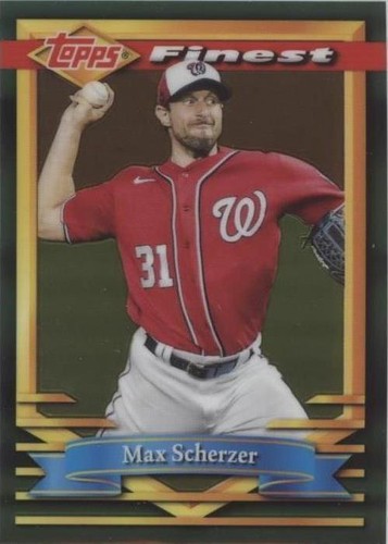 2021 Topps Finest Flashbacks - Max Scherzer #157