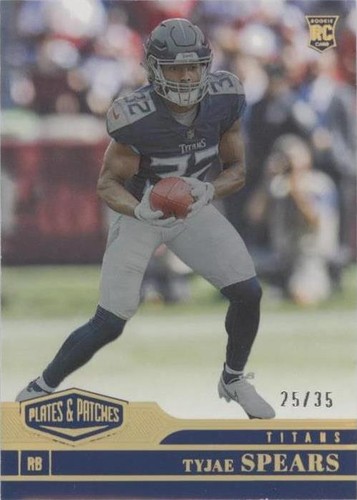 2023 Panini Plates & Patches Tyjae Spears #184